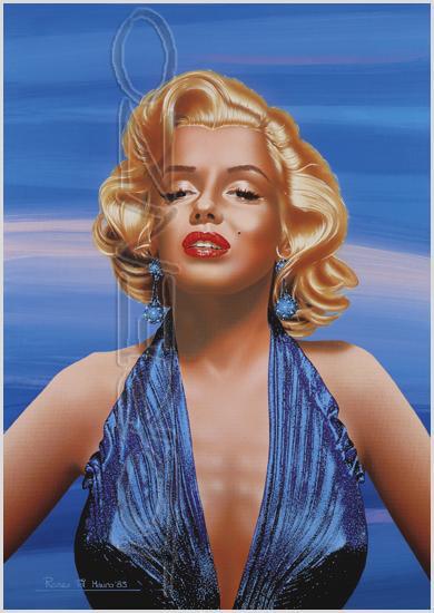 Lorenzo artworks, portraits, Marilyn Monroe