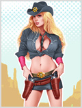 Lorenzo artworks, pin-up art 